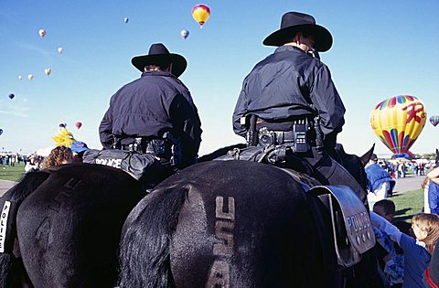 USA, New, Mexico, Albuquerque, Balloon fiesta.