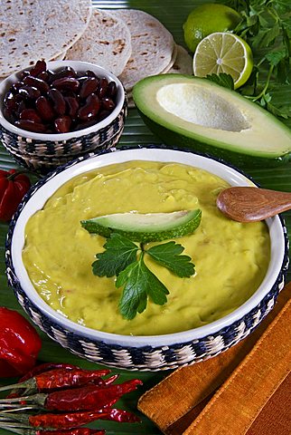 Guacamole sauce, Mexican food, Mexico, North America