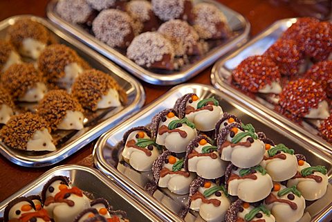 Stall at Christmas Market, Birmingham City Centre, West Midlands, England, United Kingdom, Europe