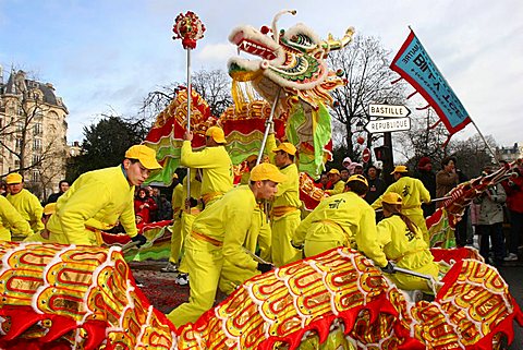 Chinese New Year, Paris, France, Europe