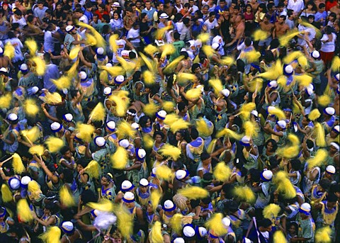 Carnival troup, bloco, Salvador da Bahia, Brazil, South America