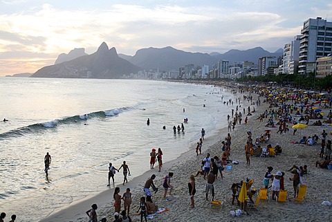 Ipanema beach, Rio de Janeiro, Brazil, South America