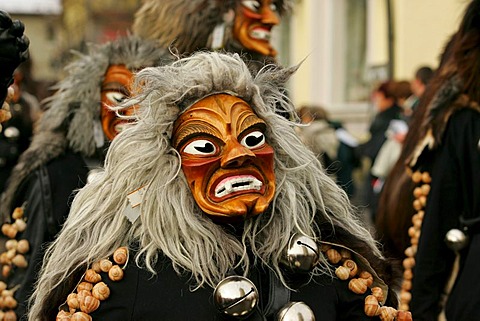 Swabian Fastnacht (carnival), Lindau, Allgaeu, Bavaria, Germany
