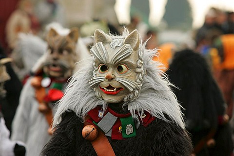 Swabian Fastnacht (carnival), Lindau, Allgaeu, Bavaria, Germany