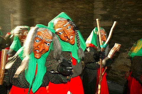 Swabian Fastnacht (carnival), Ravensburg, Allgaeu, Baden-Wuerttemberg, Germany