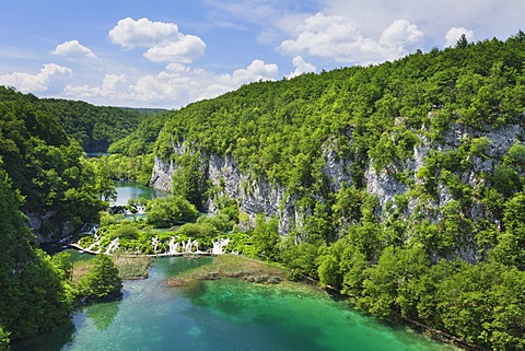 Gavanovac Lake and Milanovac Lake, Plitvice Lakes National Park, UNESCO World Heritage Site, Croatia, Europe