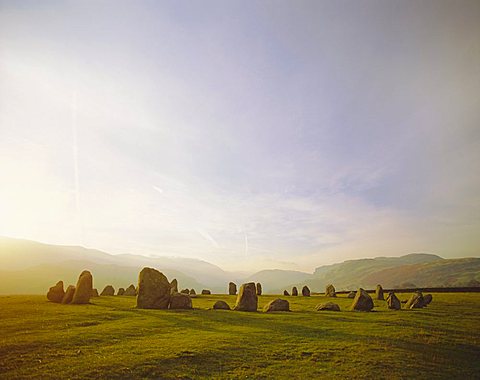 Castlerigg Stone Circle, Keswick, Cumbria, Lake District, England