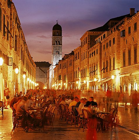 The Stradun, Dubrovnik, Croatia