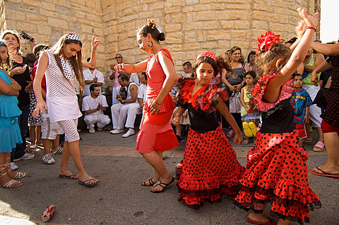Annual gipsy pilgrimage at Saintes-Maries-de-la-Mer, Camargue, France