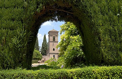 Medina, La Alhambra, Granada, Andalucia, Spain, Europe