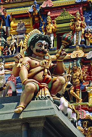 Hindu temple, Colombo, Sri Lanka, Asia