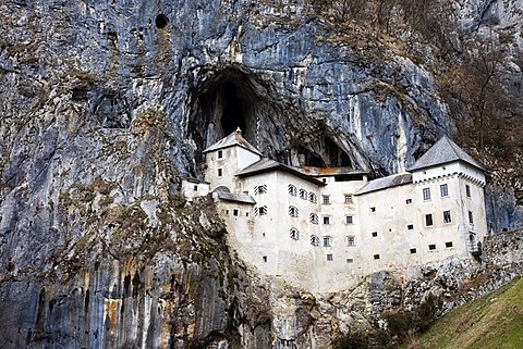 Predjama Castle, near Postojna, Slovenia, Europe