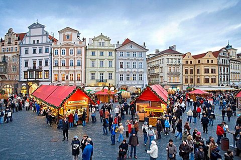 Czech Republic, Prague, Old Town Square, Christmas Market, Christmas, Cities, City, Cityscape, Cityscapes, Color, Colo. Czech Republic, Prague, Old Town Square, Christmas Market, Christmas, Cities, City, Cityscape, Cityscapes, Color, Colo