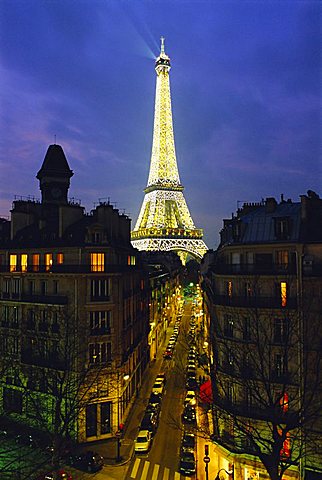 The Eiffel Tower, Paris, France EDITORIAL USE ONLY