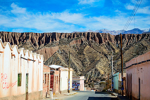 Houses in Cachi, Province of Salta, Argentina.