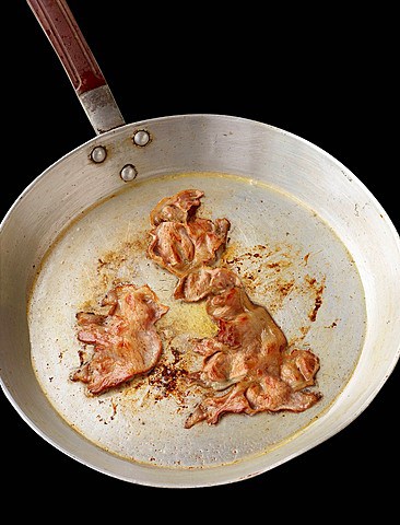 Bacon in the shape of UK
