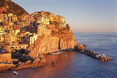 Manarola, Cinque Terre, UNESCO World Heritage Site, Rivera di Levante, Provinz La Spezia, Liguria, Italy, Europe