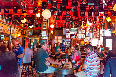 Interior of the Temple bar pub, Dublin, Ireland