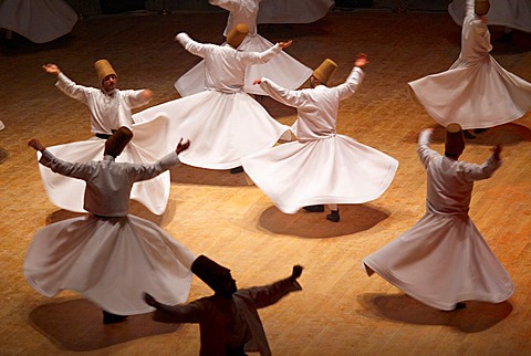 Stock Photos of the Turkish Whirling Dervishes Festival