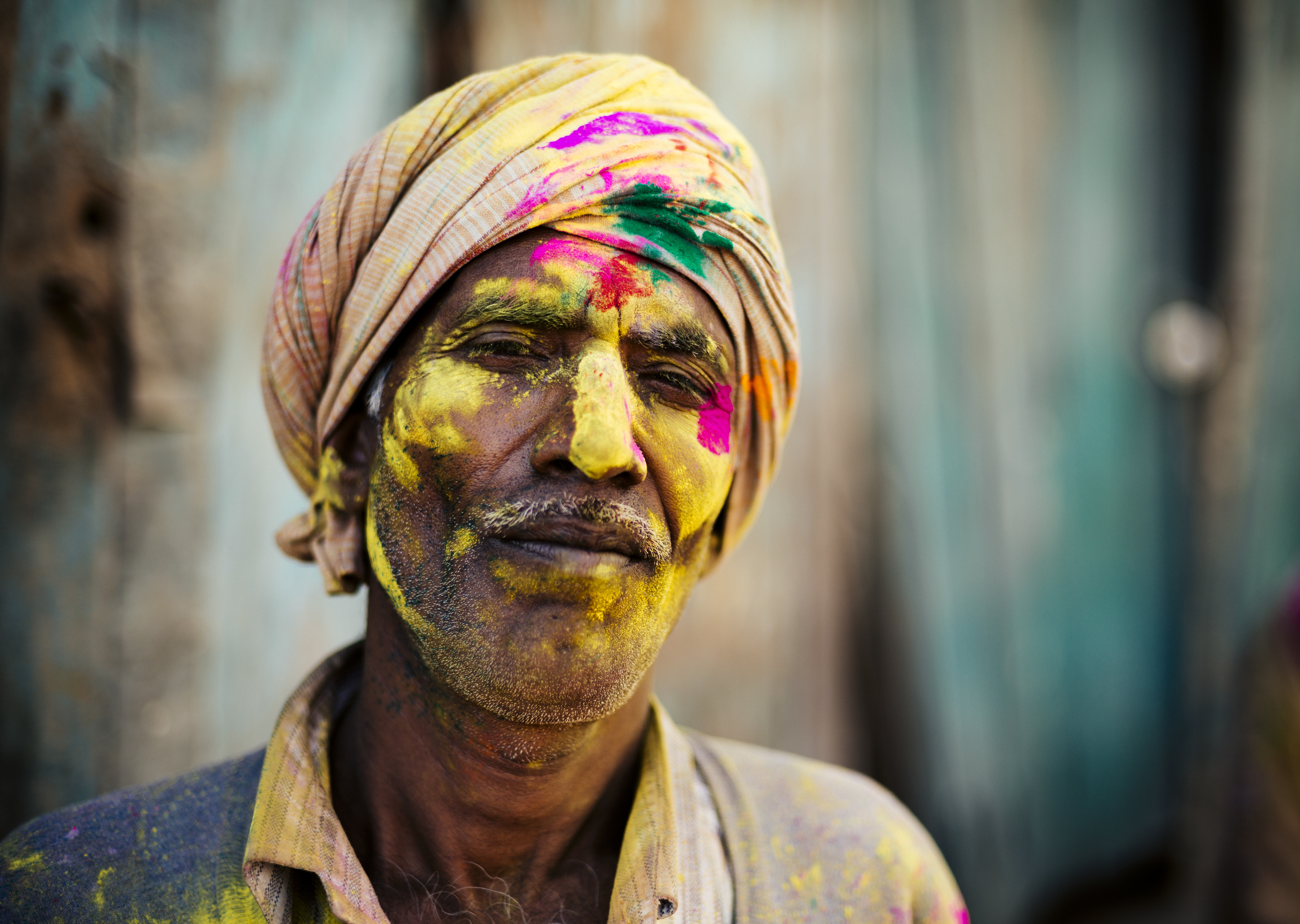 The colours of Holi Festival by Ben Pipe