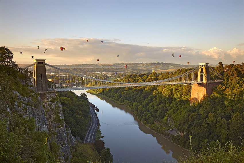Bristol’s colourful Balloon Fiesta takes off