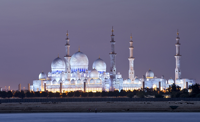 Incredible Sheikh Zayed Mosque, Abu Dhabi