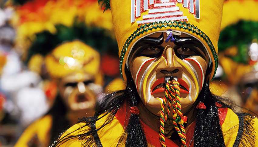 Dancing with demons at La Diablada, Peru